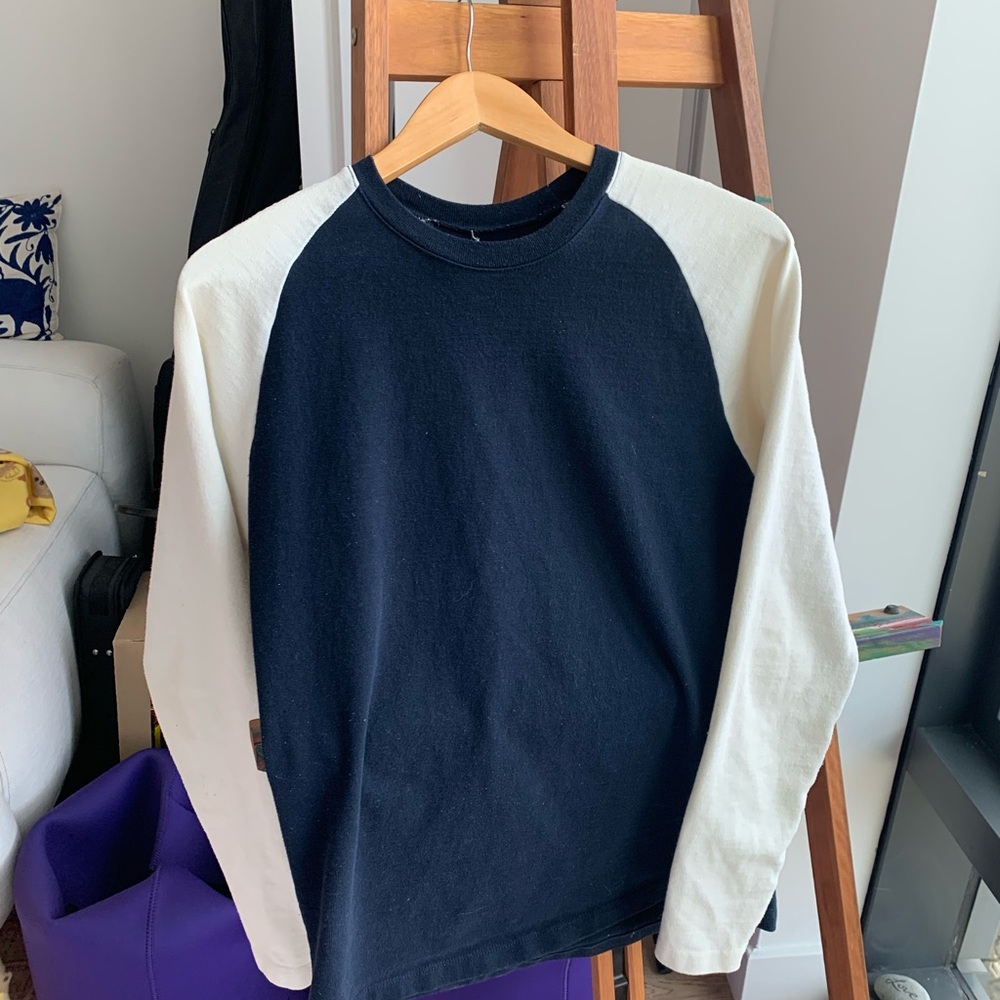 Black and White Long Sleeve Shirt
